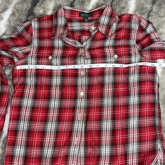 LRL Ralph Lauren Flannel button down long sleeve shirt - Picture 5 of 5